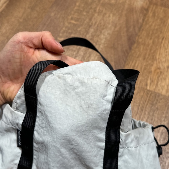 Lululemon Pack and Go Multi Wear Bag Nylon Backpack Vapor Gray - Picture 8 of 12
